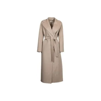 'S MAX MARA Poldo Straight Hem Belted Coat