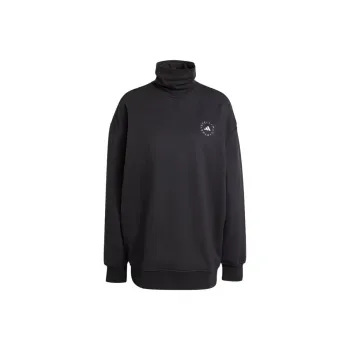 Adidas Logo Printed Turtleneck Sweatshirt