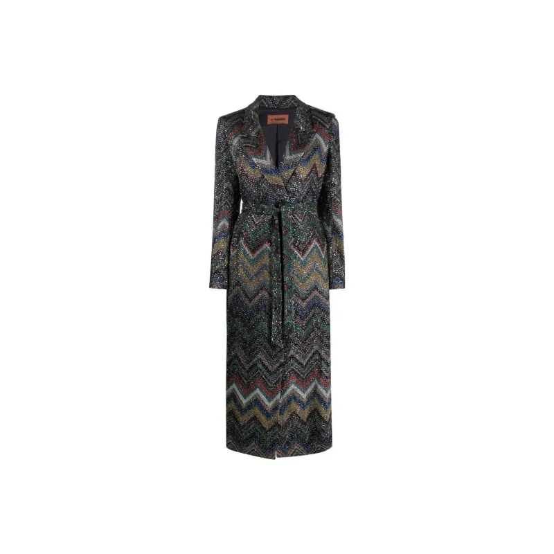 MISSONI Coats Women's Multicolor-0