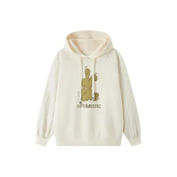EICHITOO Sweatshirt Women's Ecru