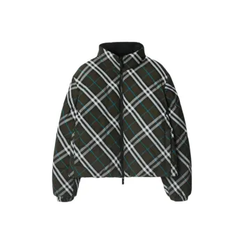 Burberry Reversible Checked Puffer Jacket