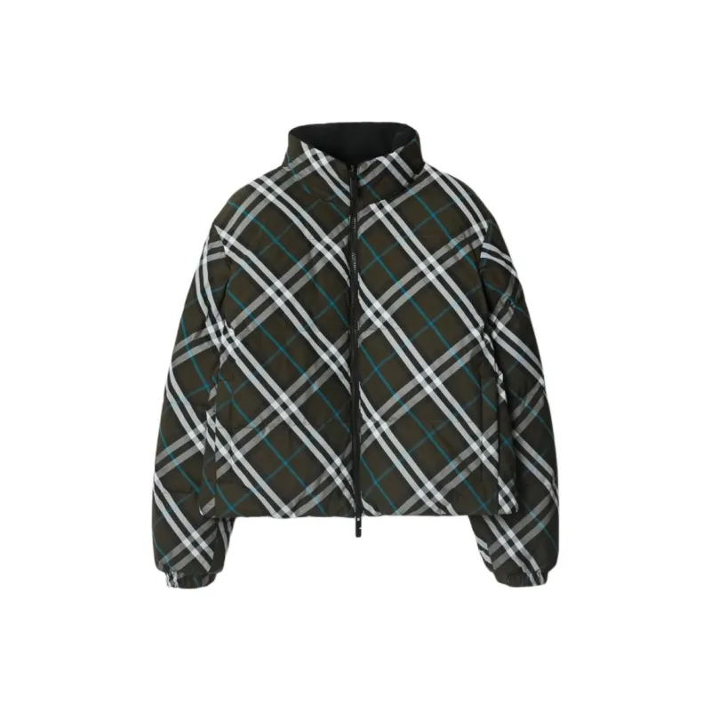 Burberry Reversible Checked Puffer Jacket-0