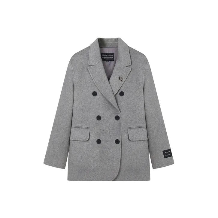 Teenie Weenie Coats Women's Medium Gray-0