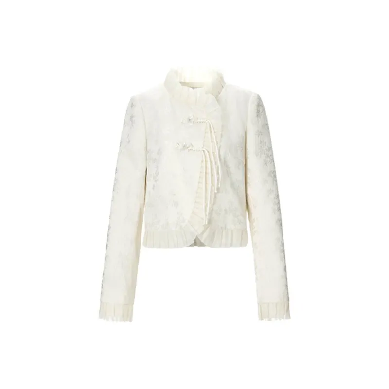 TAMMY TANGS Jackets Coats Women's Apricot-0