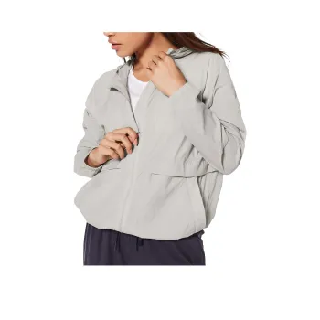 Lululemon Hood Lite Jackets Coats Women's Light Gray