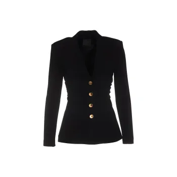 PINKO Buttoned Gathered Long Sleeved Blazer