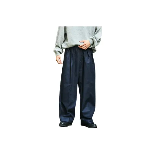 FREAK'S STORE Casual Pants Men's Marine Blue