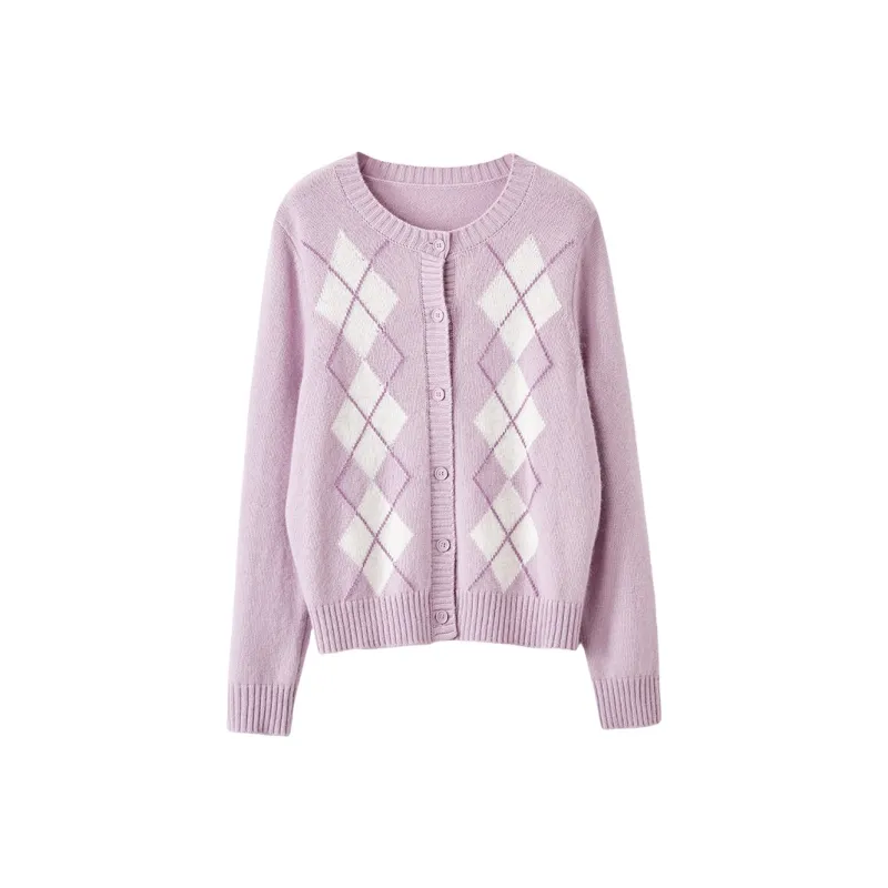 XIANGYING Knitwear Women's Purple-0