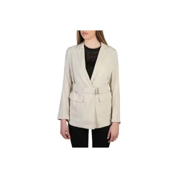 ARMANI JEANS FW22 Business Suit Coat Women's Beige