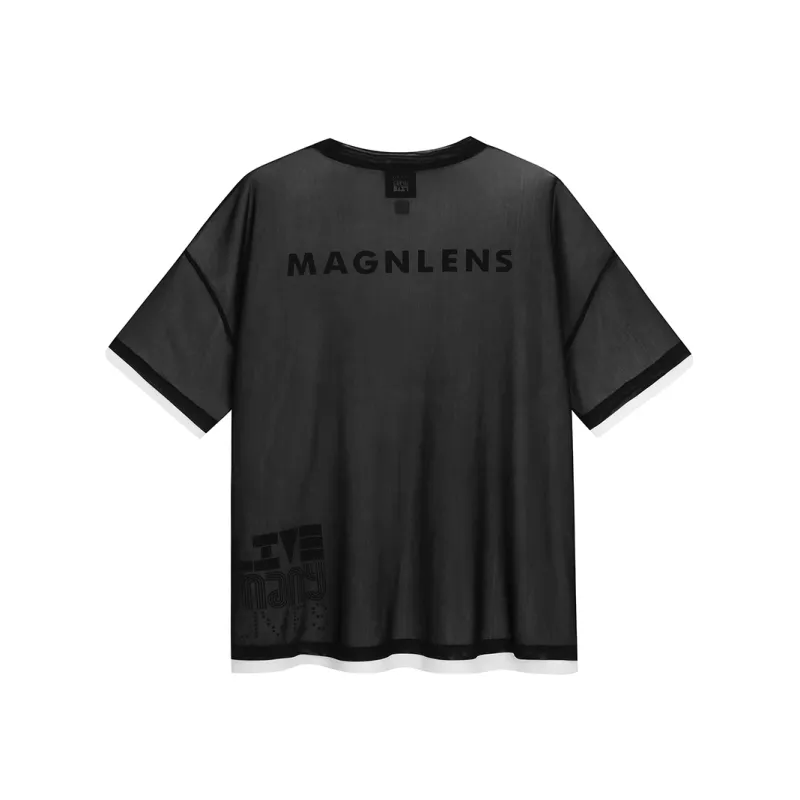 Magn Lens T Shirts Men White-1