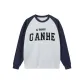 Heather Gray & Marine Blue[Crew Neck]