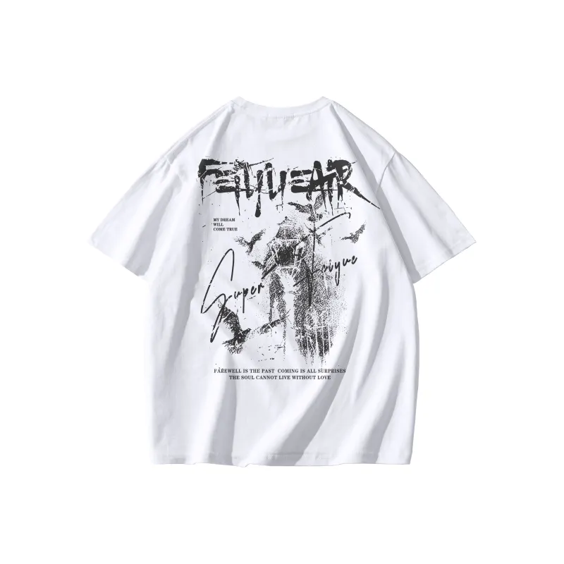 Feiyue T Shirts Unisex-4