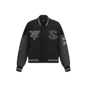 AMIRI Logo Patch Long Sleeved Jacket