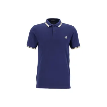 FRED PERRY Polo Shirt Men's Blue
