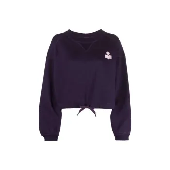 ISABEL MARANT ETOILE Margo Logo-flocked Sweatshirt