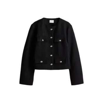 H&M Jackets & Coats Women's Black