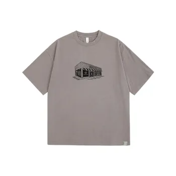 URBAN STANDARD T Shirts Men Light Khaki