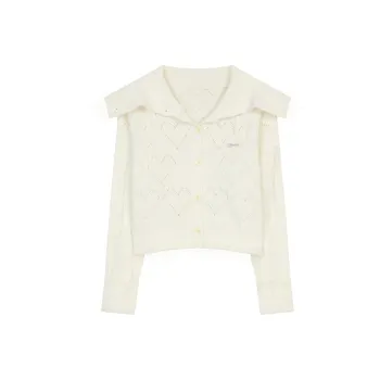 ELF SACK Knitwear Women's Comfortable Milk White