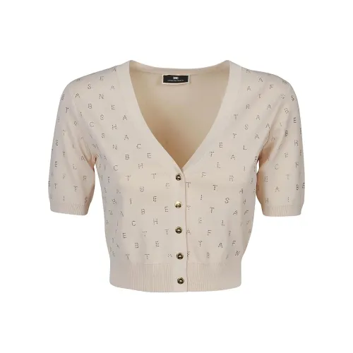 Elisabetta Franchi V Neck Knitted Cardigan