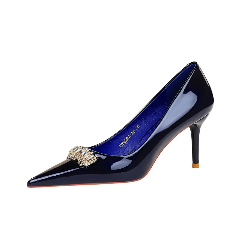 GOSO Slim Heel High Heels 7CM Women's-15
