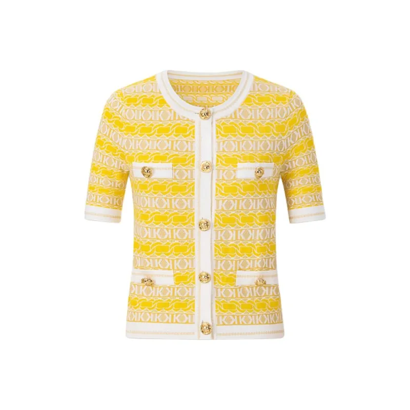 KARL LAGERFELD SS24 Knitwear Women's Yellow-0