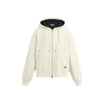 ZARA Jackets & Coats Men's Raw White