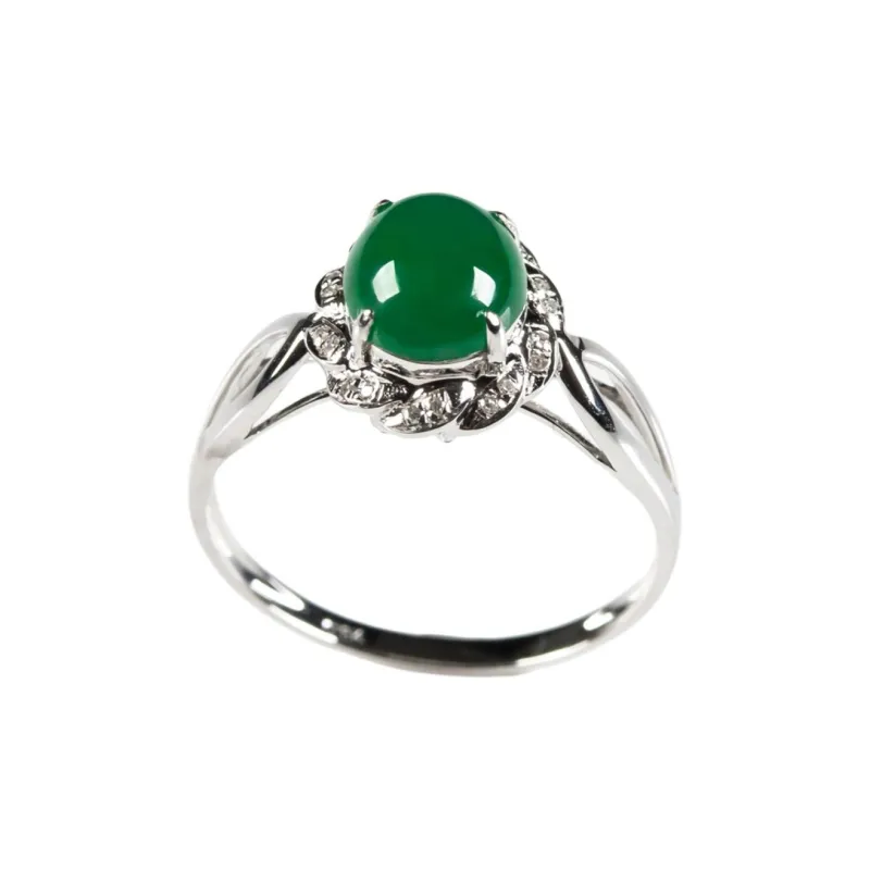 YUANLINYU Ice Glutinous Jadeite Bangles Women's-0