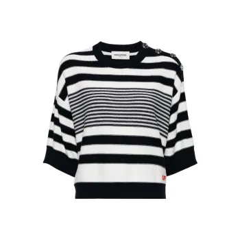Sonia Rykiel Striped Cotton Sweater