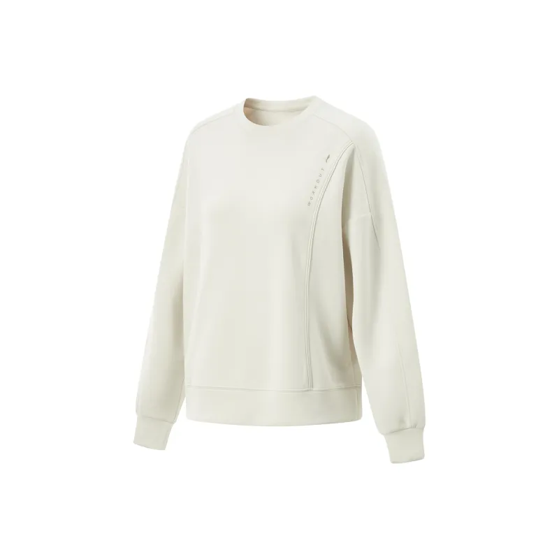 LiNing Sweatshirt Women's Silver Birch Gray-0