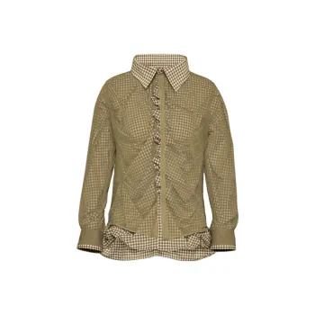 MM6 Maison Margiela Checked Cotton Shirt