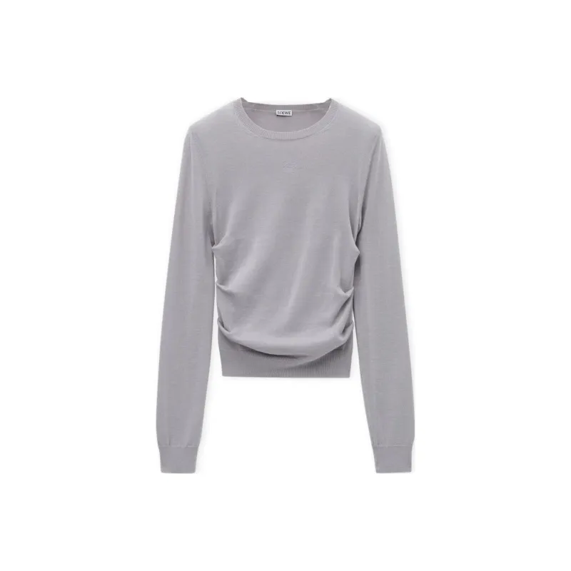 LOEWE SS25 Knitwear Women's Light Gray-0