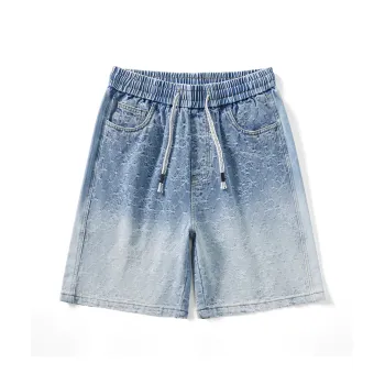 VSCH Denim Shorts Unisex Light Blue