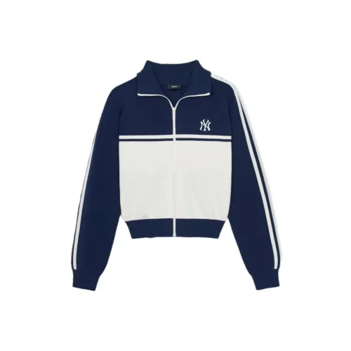MLB VarsityNew York Yankees Jackets & Coats Women's Light Navy Blue