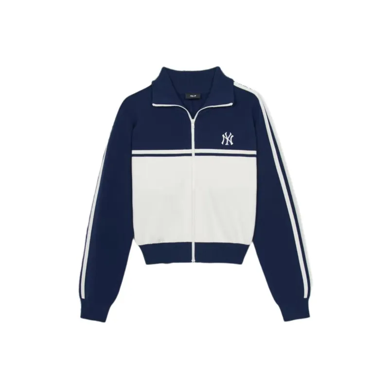 MLB VarsityNew York Yankees Jackets & Coats Women's Light Navy Blue-0