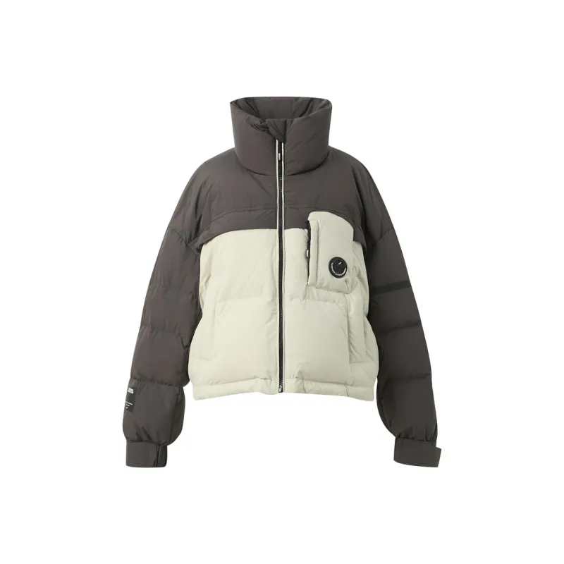 3COLOUR Down Jacket Women's Coffee Beige-0