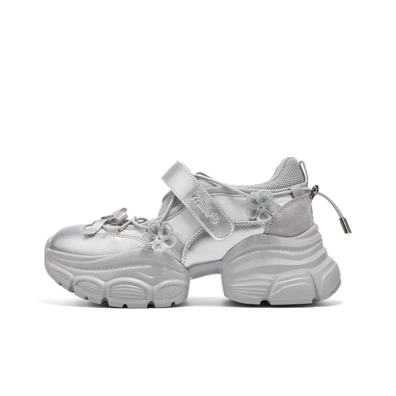 MILLIE'S Low Top Chunky Sneakers Women's-4