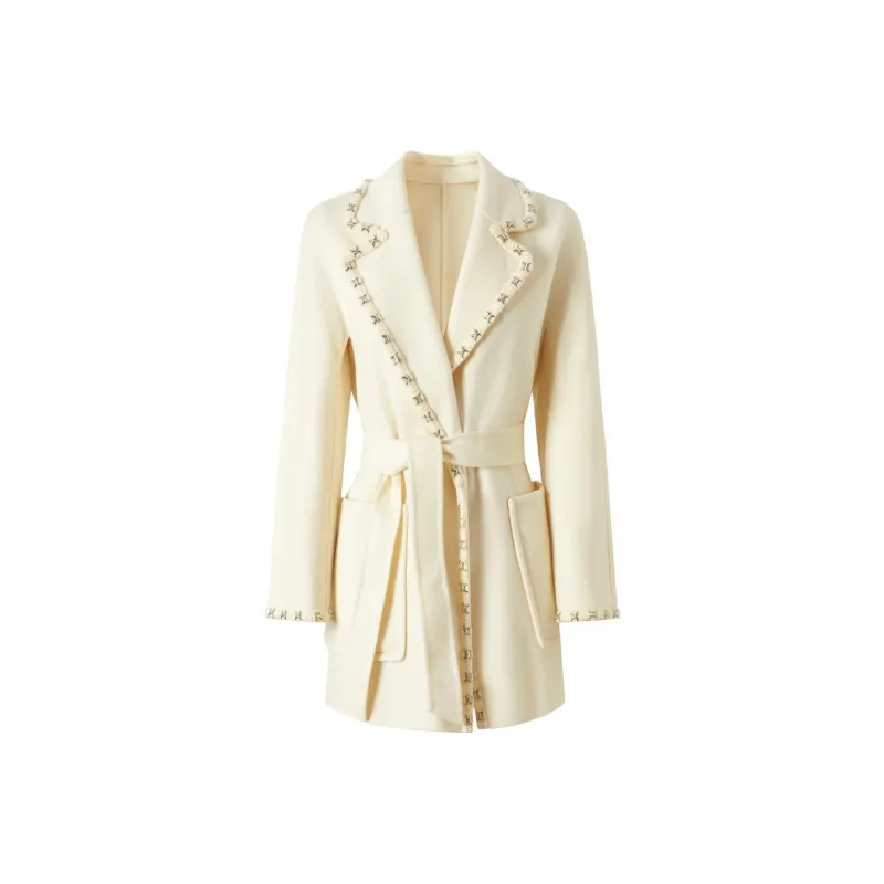 JZ. ANNAKRO Coats Women's Raw White-0
