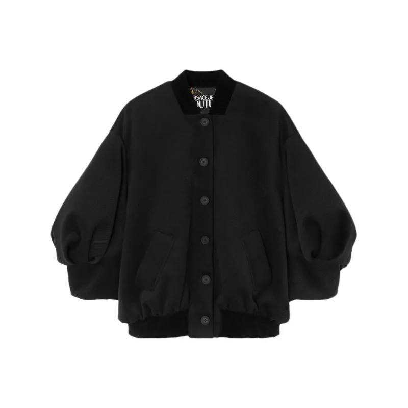 VERSACE Jackets Coats Women's Black-0