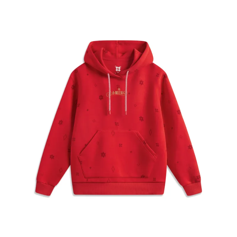 LiNing Rijin Doujin Collection Sweatshirt Women's Vermilion-0