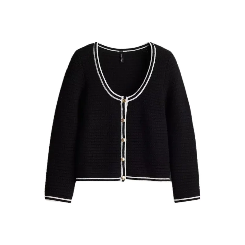 H&M Knitwear Women's Black/White-0