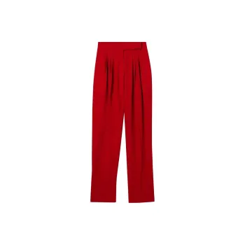 Burberry Suit Trousers Women's Red
