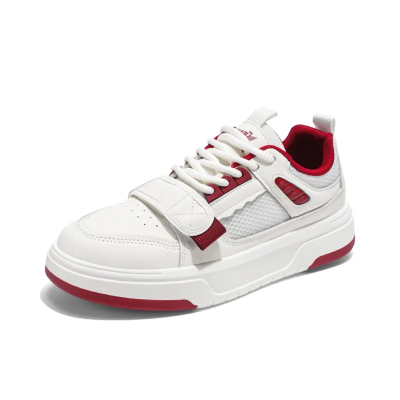 OUGLEMEN Slip Resistant Balance Height Increasing Skateboard Shoes Men's-7