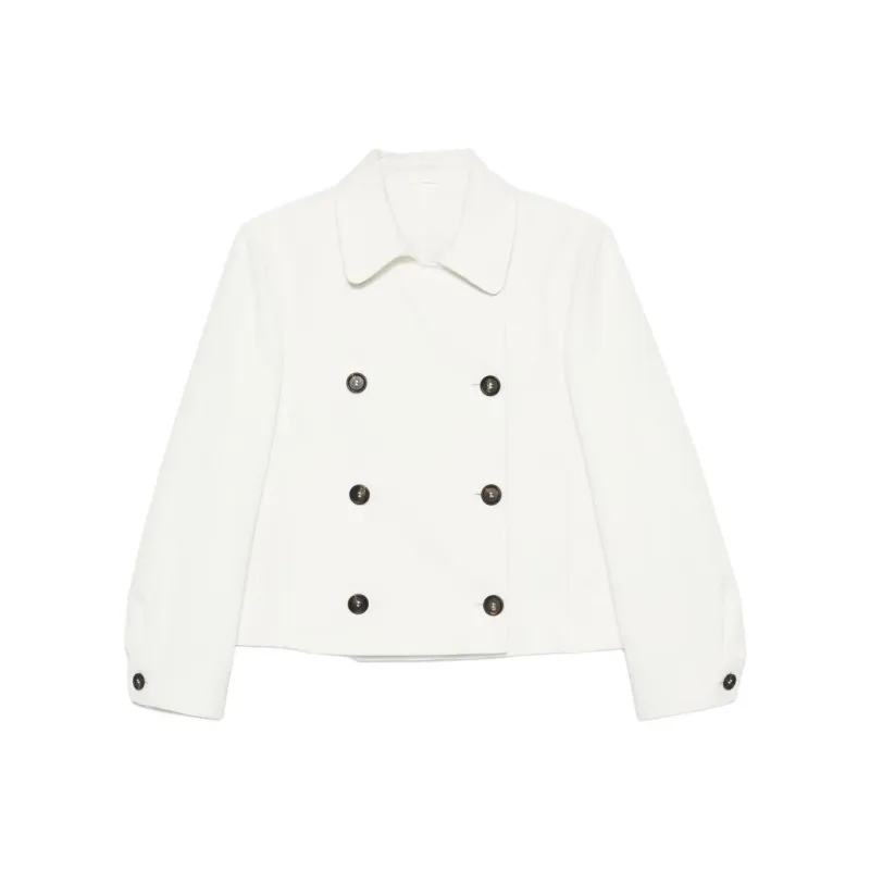 Brunello Cucinelli Jackets & Coats Women's White-0