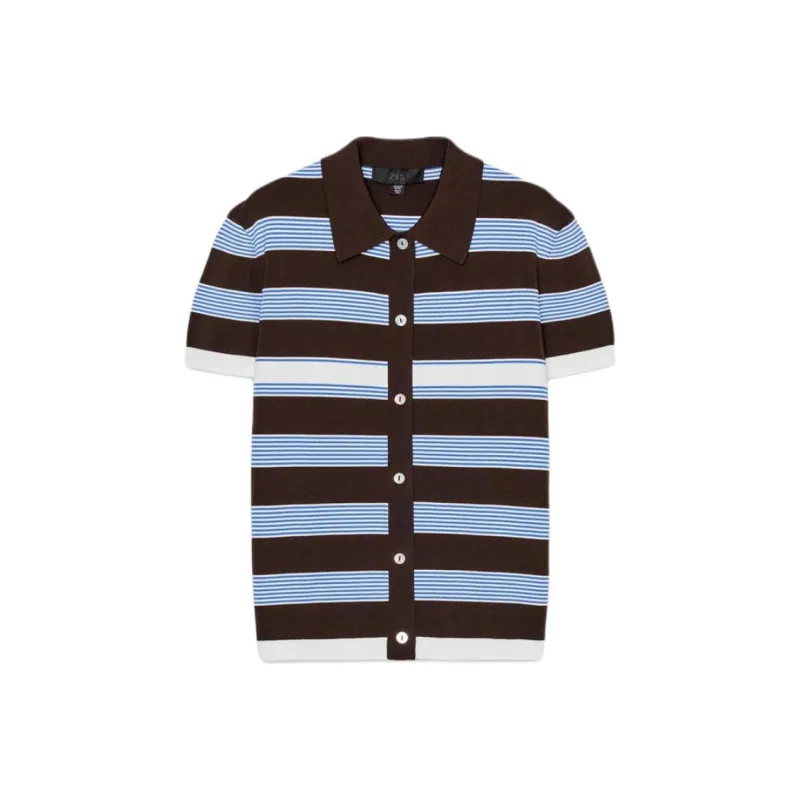 ZARA Knitwear Women's Brown/Blue-0