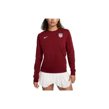 Nike USA Soccer Team Olympic Series USMNT Club Fleece Sweatshirt Women's Red