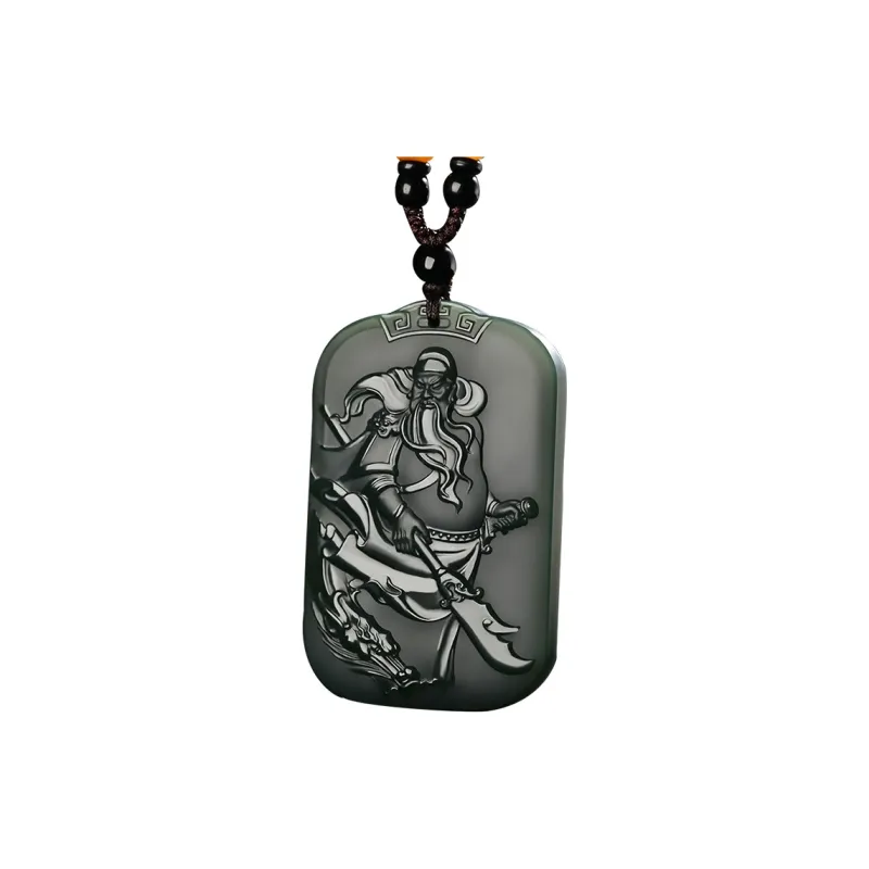 KUNYUYAO Hetian Jade Pendants Green Jade Unisex-7
