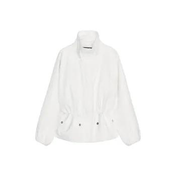 ZARA ZW Series Jackets & Coats Women's Frosted White