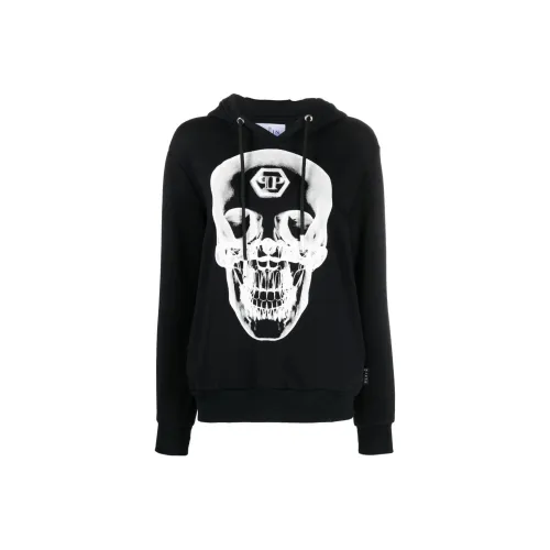 PHILIPP PLEIN Skull shirts Cotton Hoodie
