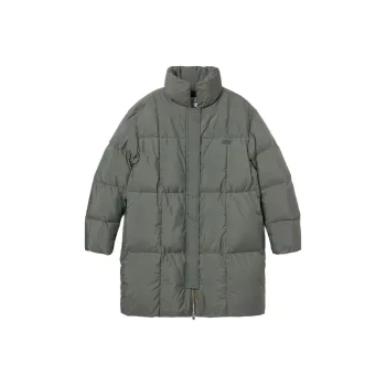 LACOSTE Down Jacket Women's Khaki Olive