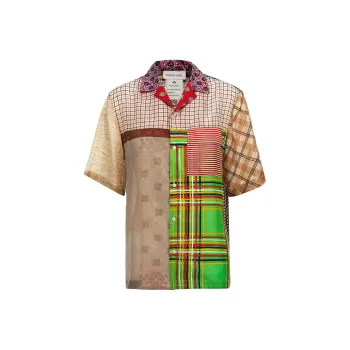 Marine Serre Mix print Shirt